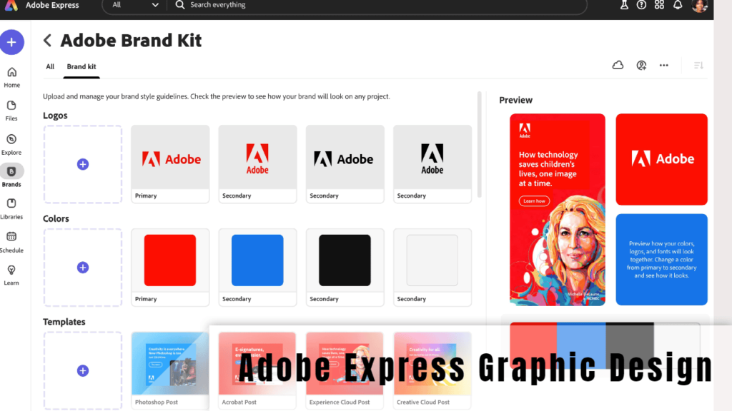 Adobe Express Graphic Design