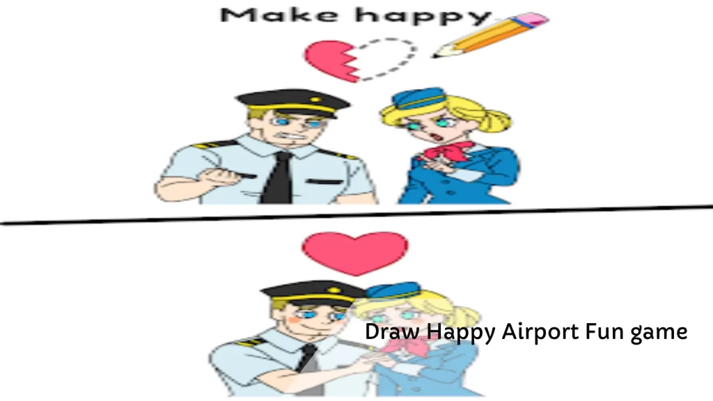 Draw Happy Airport Fun Game2