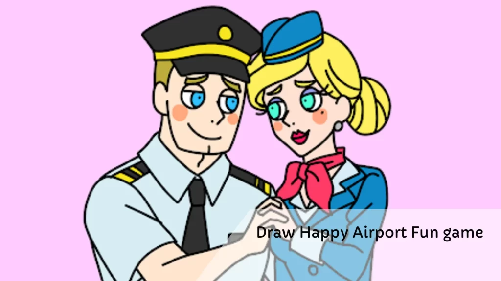 Draw Happy Airport Fun Game3