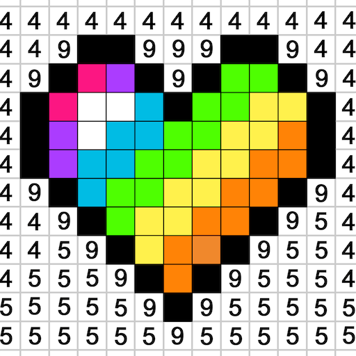 Color by Number Coloring Game