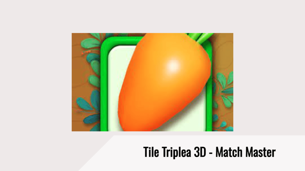 Tile Triplea 3d Match Master